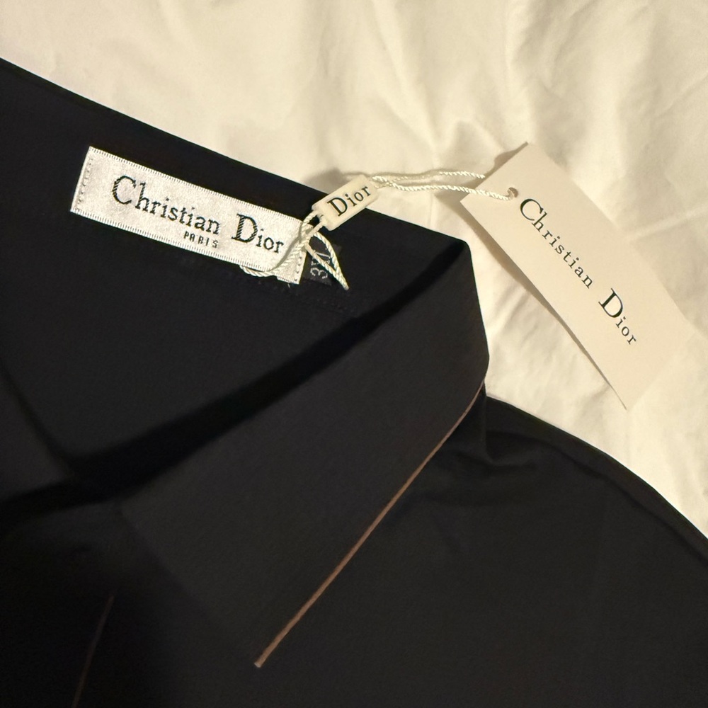 Christian Dior Black Polo